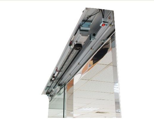 Çin LED display Controller Shopping center Automatic Sliding Door , 150mm depth track Tedarikçi