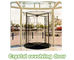 Çin Shopping center mansion Automatic crane Revolving Door Unit with 3 or 4 wings ihracatçı