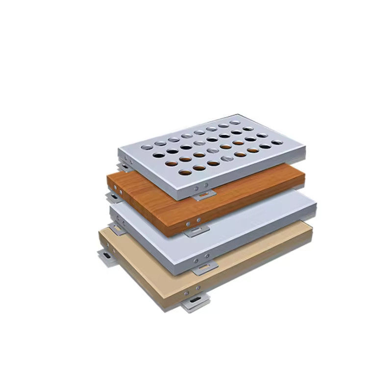 Sıcaklık İzole Alüminyum Finer Perde Duvarı Max 2400*6000mm K=2.0-3.0W/ ((m2·K)