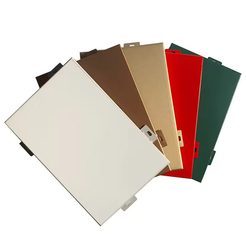 Yüksek ses yalıtımı yüksek korozyon direnci ile alüminyum kompozit panel 2440mm Uzunluk
