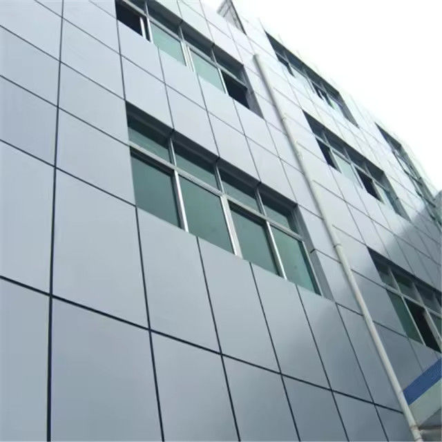 2mm Kalın Gümüş Korozyona Karşı Alüminyum Finer Panel İç Duvar Dekorasyonu