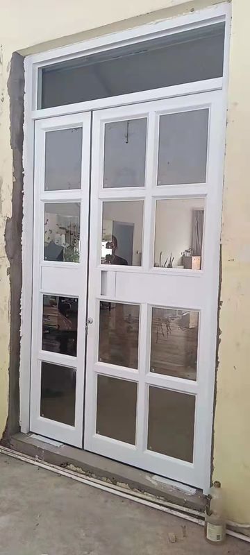 Çerçevesiz Çift Pivot Kapısı 36 Inç Otomatik Salıncak Kapı KFC Kapılar
