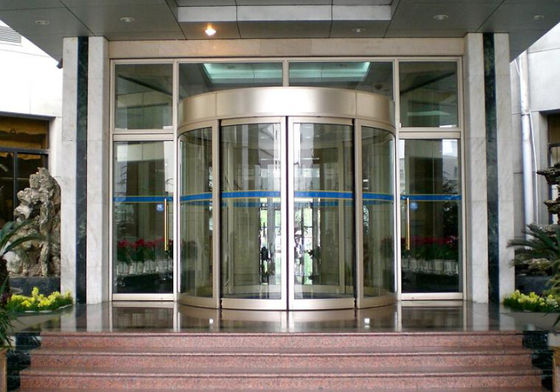 Çin Mansion Double wing automated commercial automatic sliding glass doors Distribütör