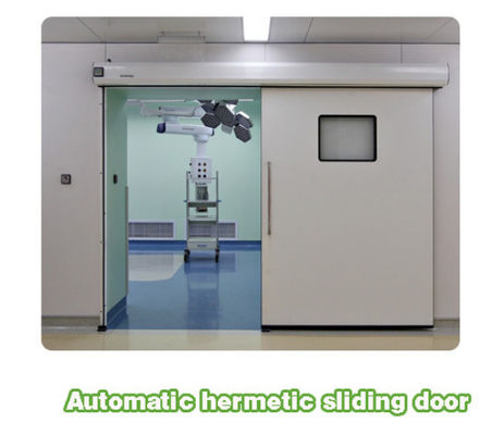 Çin Large swing hospital clean room airtight door support Customized size Distribütör